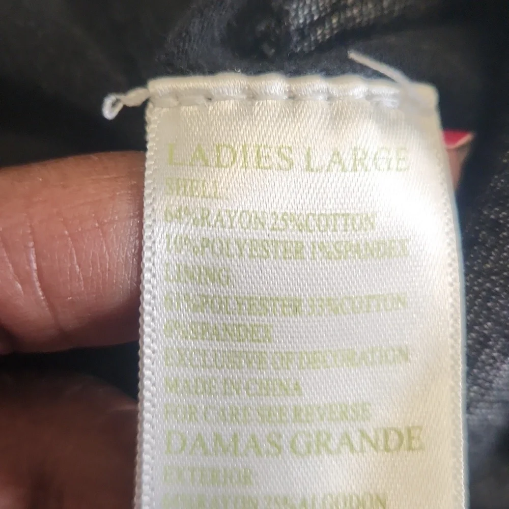Green Tea Athletic Skort Gray Sports Athleisure Size Large - Picture 3 of 4